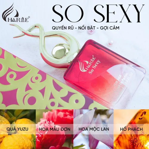 Nước Hoa Charme So Sexy Mùi Nữ 100ml Phiên Bản Mới 2025