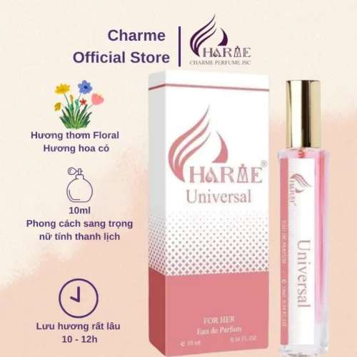 Nước Hoa Charme Universal Mùi Nữ Mini 10ml