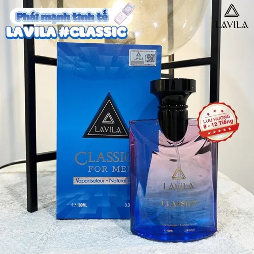 Nước hoa Classics For Men đến từ thương hiệu LAVILA là một sự lựa chọn tuyệt vời dành cho bạn