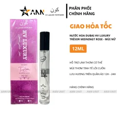 Nước Hoa Dubai Hv Luxury Tresor Midnight Rose 12ml Mùi Nữ Cao Cấp - Hương Thơm Tinh Tế Lôi Cuốn