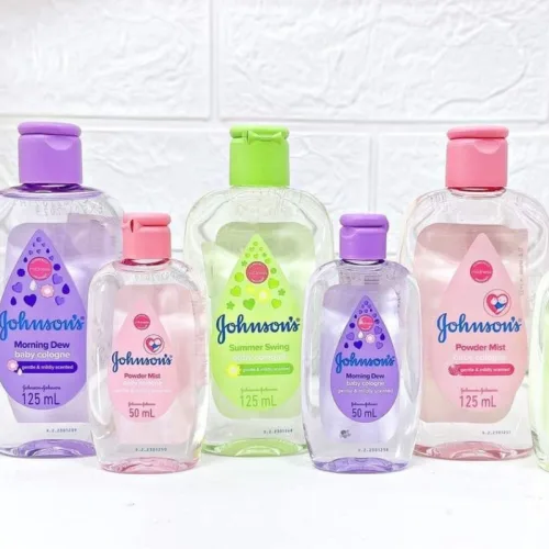 Nước Hoa Em Bé Johnsons Powder Mist Baby Cologne Màu Hồng 125ml Hương Thơm Nhẹ Nhàng Thoang Thoảng