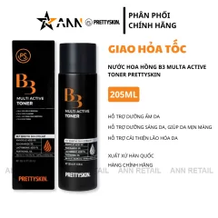 Nước Hoa Hồng B3 Multi Active Toner Prettyskin 205ml