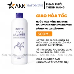 Nước Hoa Hồng Hatomugi Ý Dĩ Skin Conditioner 500ml Dành Cho Da Dầu Mụn