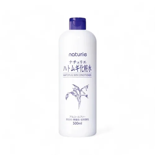 Nước Hoa Hồng Hatomugi Ý Dĩ Skin Conditioner 500ml Dành Cho Da Dầu Mụn