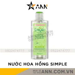 Nước Hoa Hồng Simple Kind To Skin Soothing Facial Toner 200ml
