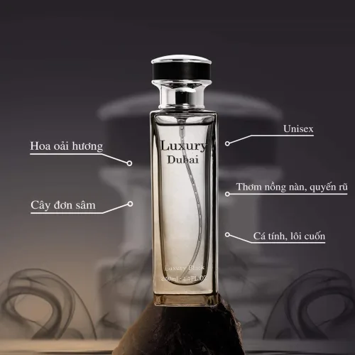 Nước Hoa Luxury Dubai 50ml Nhiều Mùi