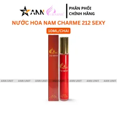 Nước Hoa Nam Charme 212 Sexy 10ml - Hương Thơm Sang Trọng Lịch Lãm