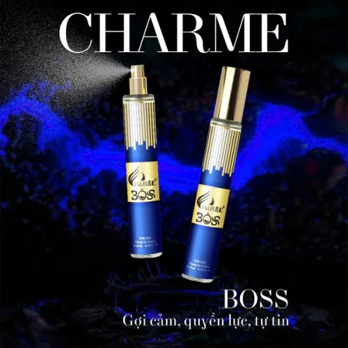 Nước Hoa Nam Charme Boss 10ml Mùi Thơm Thanh Lịch Tự Tin
