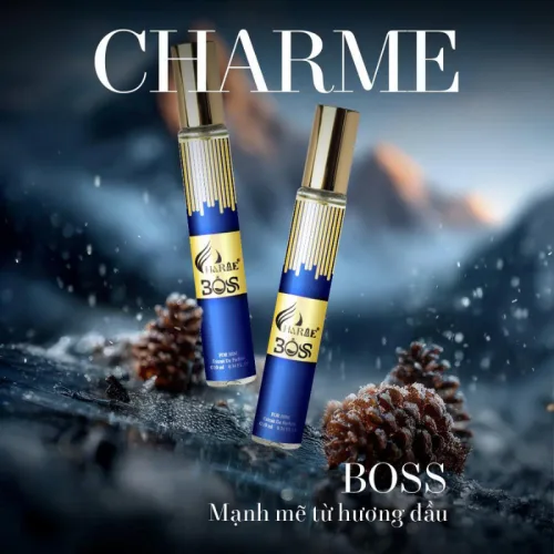 Nước Hoa Nam Charme Boss 10ml Mùi Thơm Thanh Lịch Tự Tin