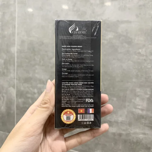 Nước Hoa Nam Charme Brave Mini 10ml