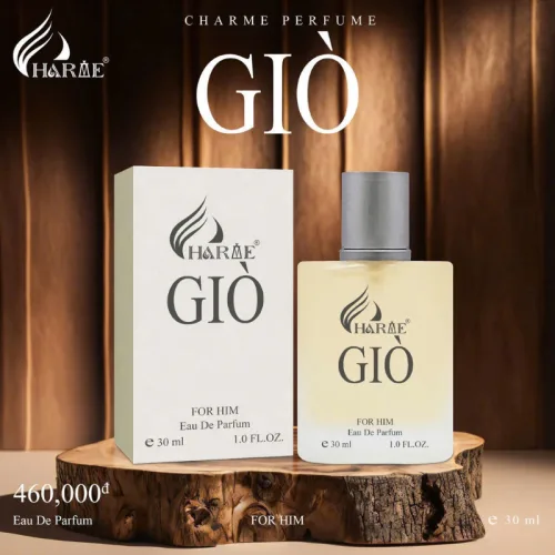 Nước Hoa Nam Charme Giò 30ml - Hương Thơm Cuốn Hút Sang Trọng