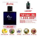 Nước Hoa Nam Charme Guility 50ml - Hương Thơm Sang Trọng Cuốn Hút