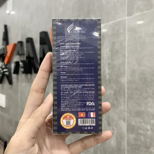 Nước Hoa Nam Charme King Mini 10ml