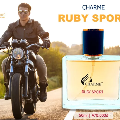 Nước hoa nam Charme Ruby Sport cho chàng trai hay vận động