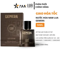 Nước Hoa Nam Gemera 50ml - Hương Thơm Tươi Mát Hấp Dẫn