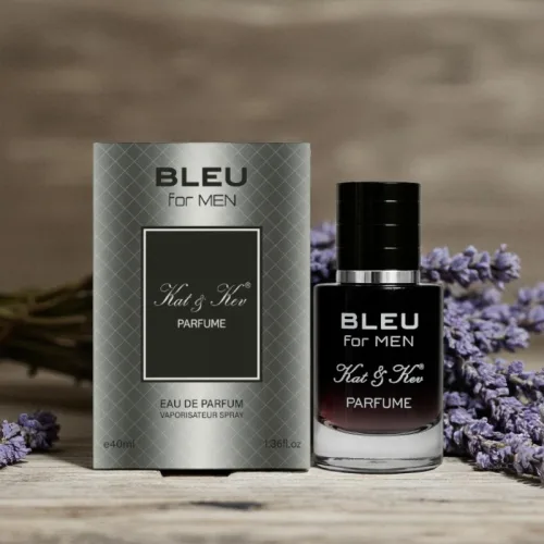 Nước Hoa Nam Kat Kev Parfume Bleu For Men 40ml - Hương Thơm Mạnh Mẽ Cuốn Hút