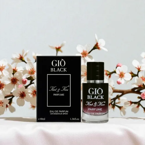Nước Hoa Nam Kat Kev Parfume Giò Black 40ml - Mùi Thơm Nam Tính Cuốn Hút