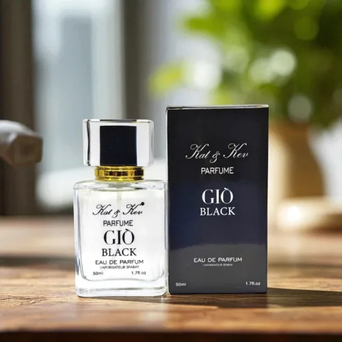 Nước Hoa Nam Kat Kev Parfume Giò Black 50ml - Hương Thơm Nam Tính Cuốn Hút