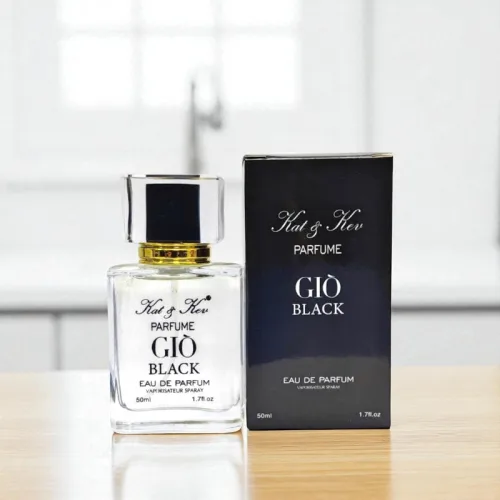 Nước Hoa Nam Kat Kev Parfume Giò Black 50ml - Hương Thơm Nam Tính Cuốn Hút