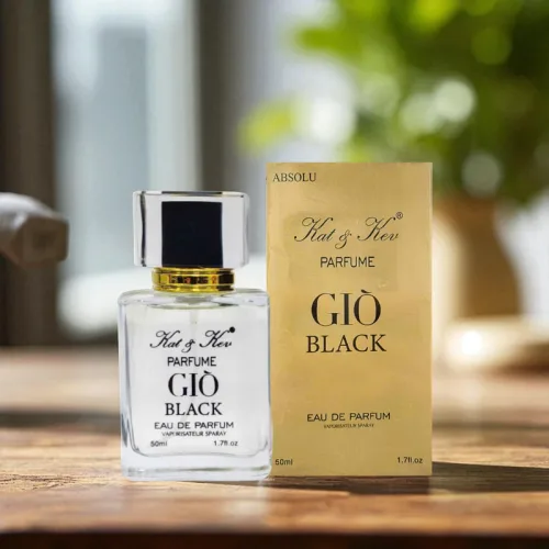 Nước Hoa Nam Kat Kev Parfume Giò Black 50ml - Mùi Thơm Nam Tính Cuốn Hút