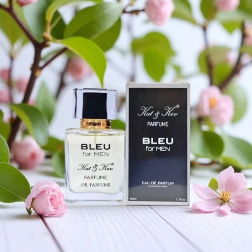 Nước Hoa Nam Kat Kev Parfume Bleu For Men 50ml - Hương Thơm Mạnh Mẽ Cuốn Hút