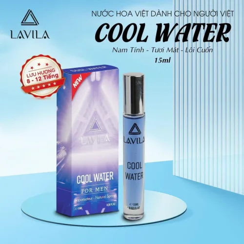 Nước Hoa Nam Lavila Cool Water Mini 15ml