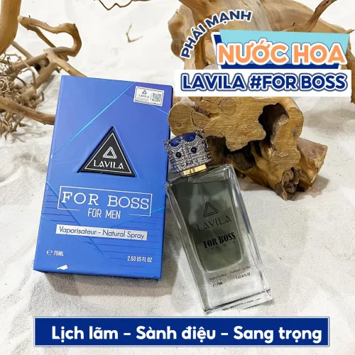 Nước Hoa Nam Lavila For Boss 75ml full size