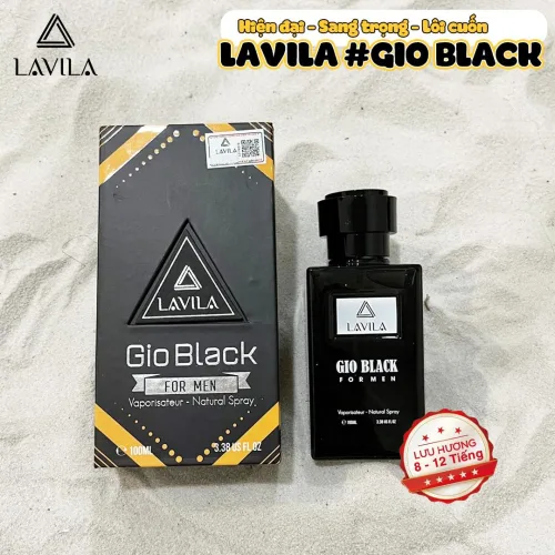 Nước Hoa Nam Lavila Gio Black 100ml full size