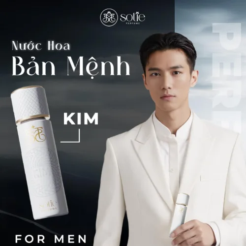 Nước Hoa Nam Phong Thủy Mệnh Kim Sotie Perfume 20ml - Mùi Thơm Cuốn Hút Hấp Dẫn