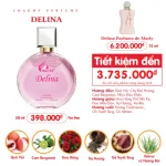Nước Hoa Nữ Charme Delina 50ml - Hương Thơm Nữ Tính Tươi Mát