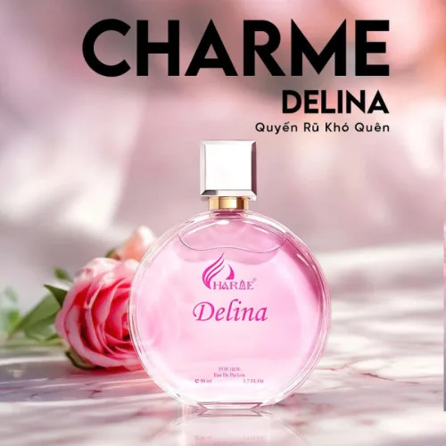 Nước Hoa Nữ Charme Delina 50ml - Hương Thơm Nữ Tính Tươi Mát