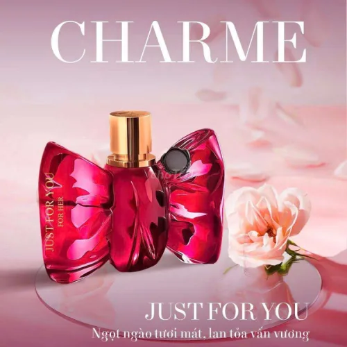 Nước Hoa Nữ Charme Just For You 30ml Hương Thơm Ngọt Ngào Tươi Mát