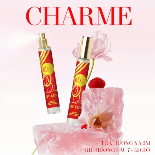 Nước Hoa Nữ Charme Queen 10ml Mùi Thơm Quyến Rũ Gợi Cảm