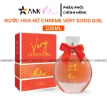 Nước Hoa Nữ Charme Very Good Girl Xịt Có Kim Tuyến 100ml - Hương Thơm Ngọt Ngào Quyến Rũ