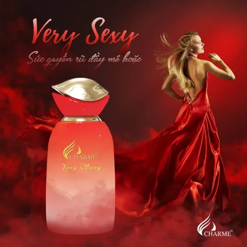 Nước hoa nữ Charme Very Sexy 100ml Lấy cảm hứng từ sự kết hợp các hương hoa yêu thích