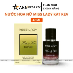 Nước Hoa Nữ Kat Kev Parfume Miss Lady 40ml - Hương Thơm Mát Dịu Lãng Mạn