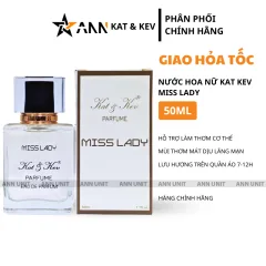 Nước Hoa Nữ Kat Kev Parfume Miss Lady 50ml - Hương Thơm Mát Dịu Lãng Mạn