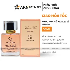 Nước Hoa Nữ Kat Kev Parfume Sì Yellow 50ml - Hương Thơm Nữ Tính Quyến Rũ