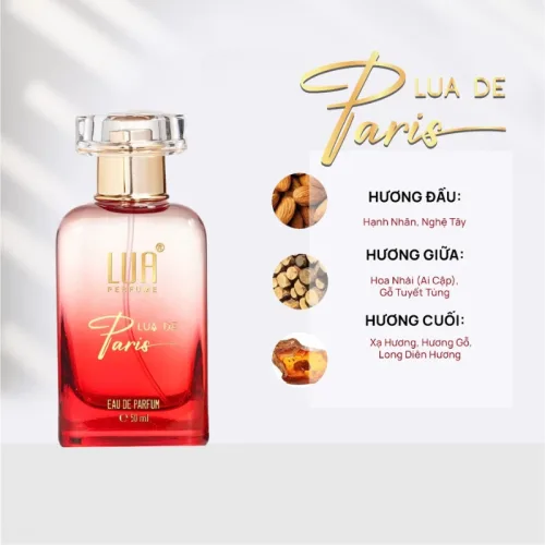 Nước Hoa Nữ Lua De Paris 50ml - Hương Thơm Quyến Rũ Ngọt Ngào
