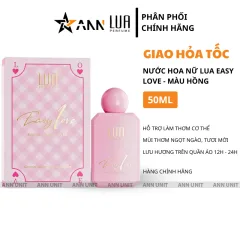 Nước Hoa Nữ Lua Easy Love 1 Màu Hồng 50ml - Hương Thơm Ngọt Ngào Tươi Mới