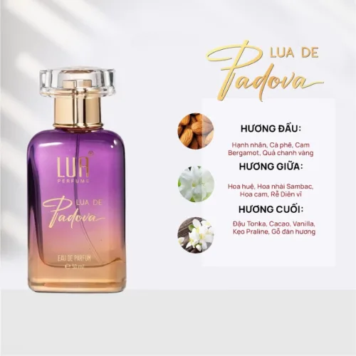 Nước Hoa Nữ Lua Padova 50ml - Hương Thơm Sang Trọng Hiện Đại