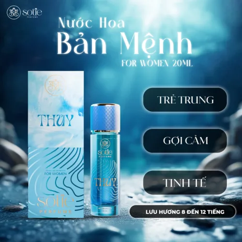 Nước Hoa Nữ Phong Thủy Mệnh Thủy Sotie Perfume 20ml - Hương Thơm Trẻ Trung Gợi Cảm