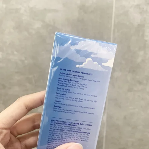 Nước Hoa Trẻ Em Charme Young Boy Mini 10ml