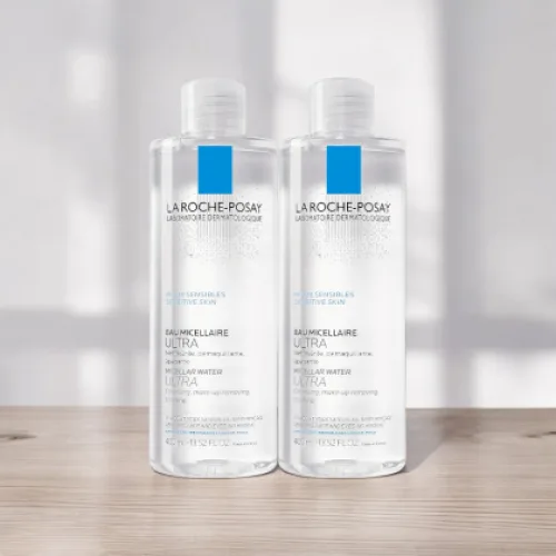 Nước làm sạch sâu và tẩy trang La Roche-Posay Micellar Water Ultra Sensitive Skin dành cho da nhạy cảm 400ml