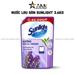 Nước Lau Sàn Túi SUNLIGHT Hương Hoa Lavender 3.6kg