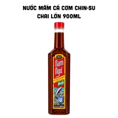 Nước Mắm Cá Cơm CHIN-SU Chai Lớn 900ml