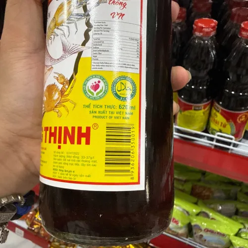 Nước Mắm Cá Cơm HƯNG THỊNH 620ml