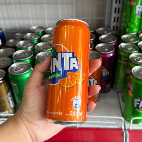 Nước Ngọt Thái Lan Fanta Mix Đủ Vị Dạng Khay 24 Lon (330ml/Lon)