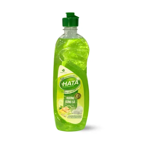 Nước Rửa Chén Sinh Học Hata Cleaners 400g - Nước Rửa Chén Hata Hương Gừng Sả