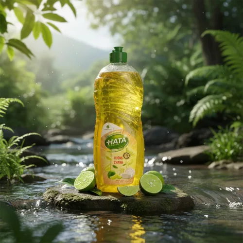 Nước Rửa Chén Sinh Học Hata Cleaners 780g - Nước Rửa Chén Hata Hương Chanh